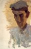 1906 ca. - Empirismo (studio per il volto del carcerato del III pannello)
